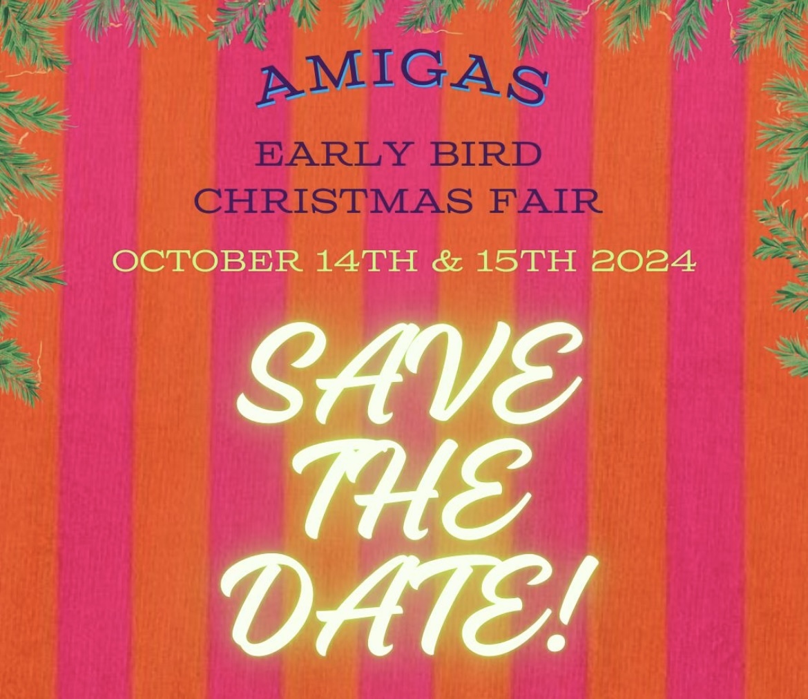 ‘We three amigas’ Nomadic pop up EARLY BIRD CHRISTMAS FAIR 