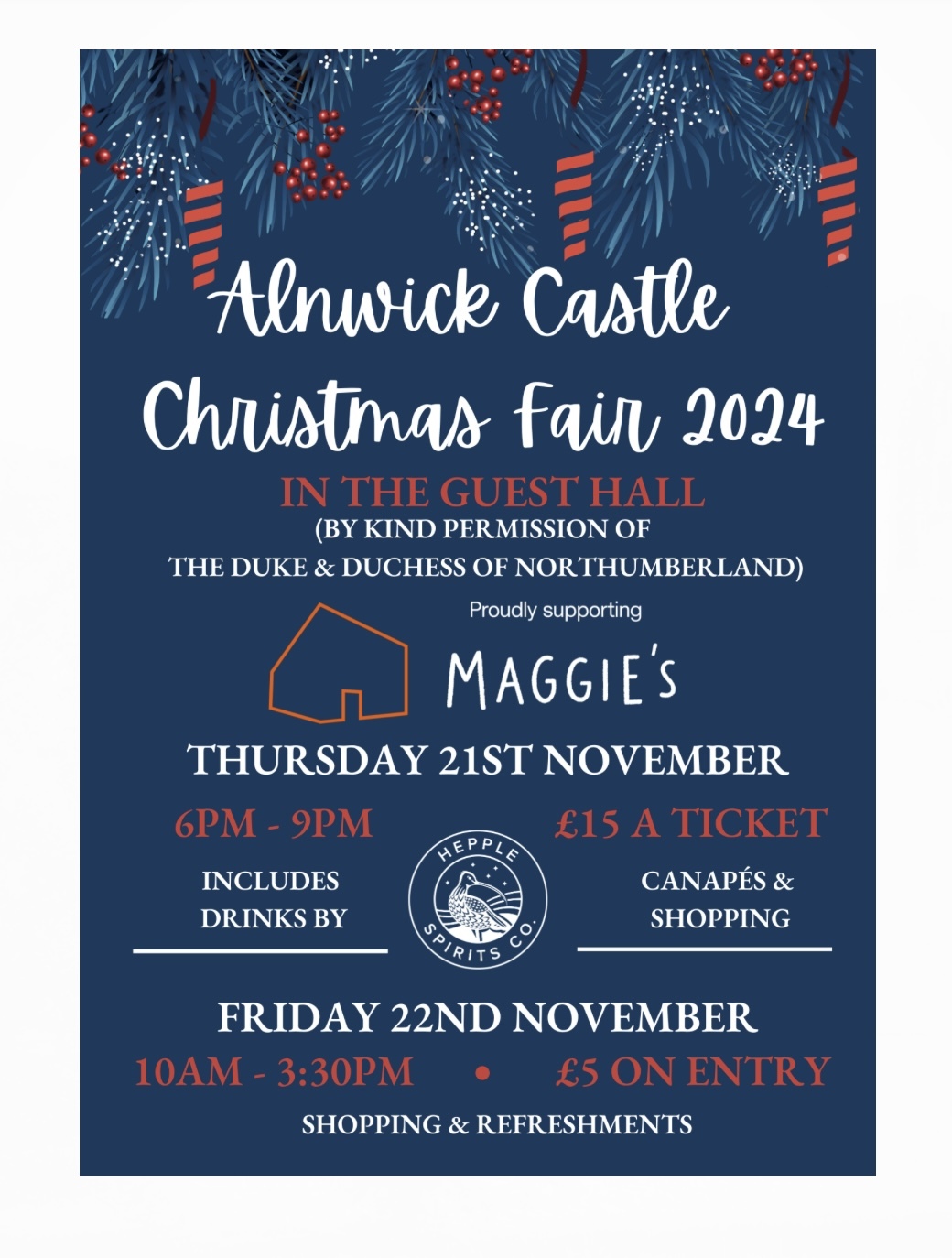 Alnwick Castle Christmas Fair