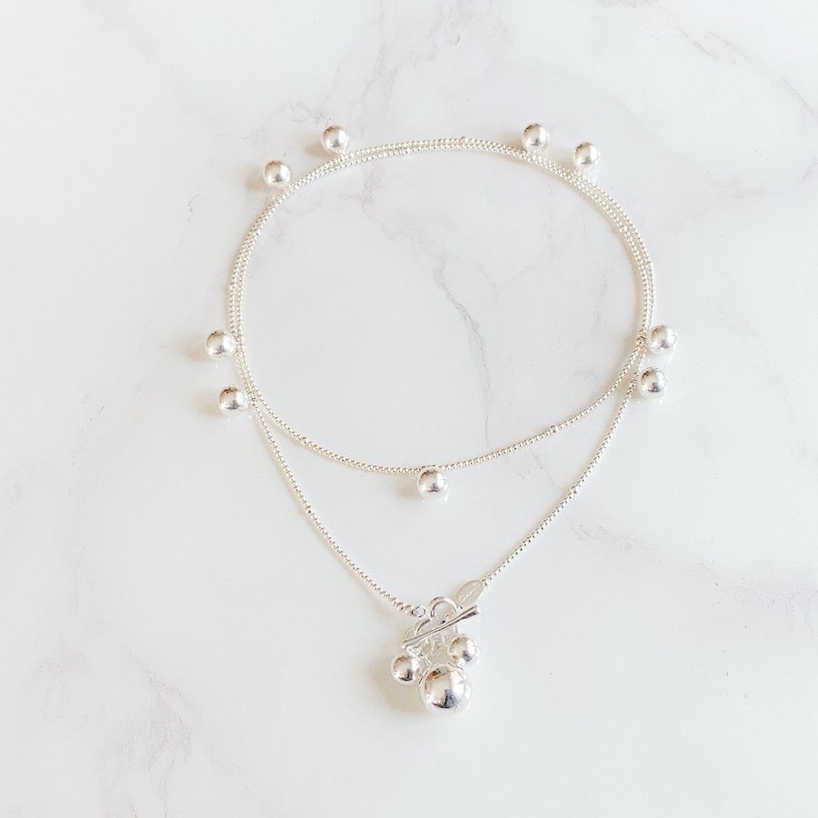Bobble Lariat - Necklaces : Ginny D, Handmade Contemporary Designer ...