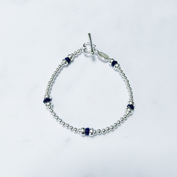 Sterling silver hot sale lapis bracelet