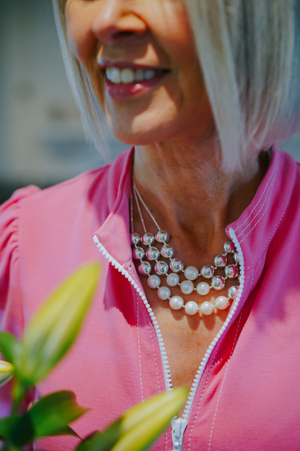 Three Strand Statement Necklace