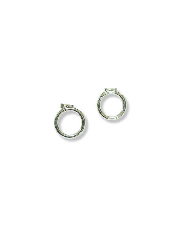 Sleek Circle Studs