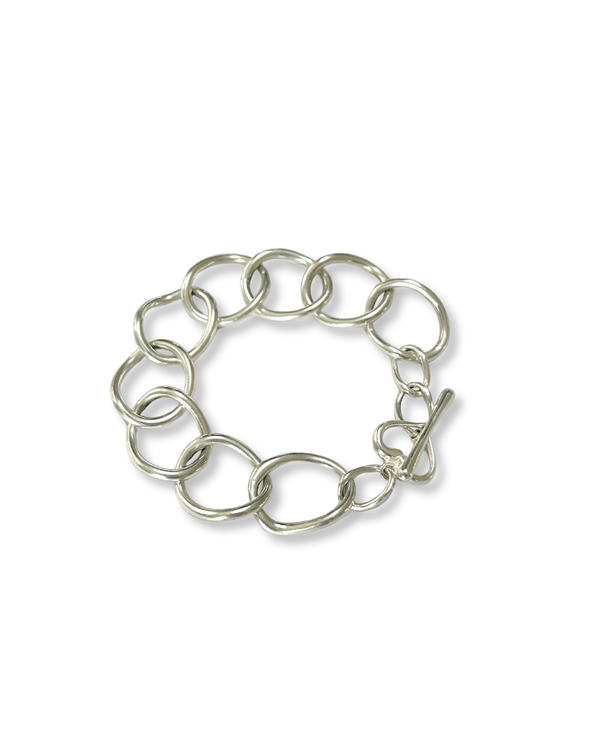 Large Open Curb Bracelet