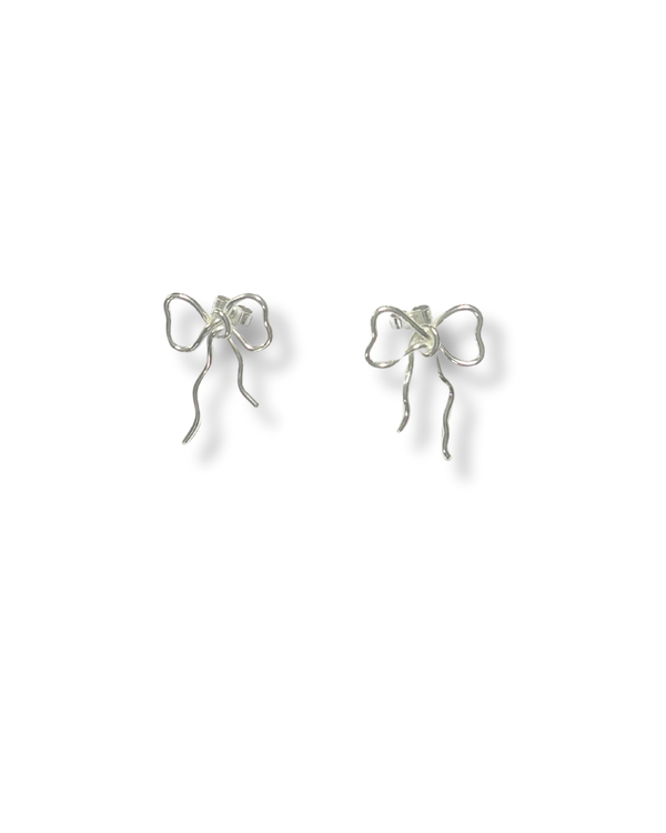 Midi Bow Stud Earrings